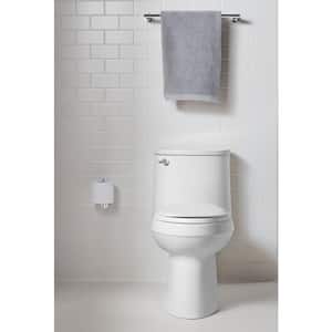 Adair 12 in. Rough In 1-Piece 1.28 GPF Single Flush Elongated Toilet in Ice Grey Seat Included