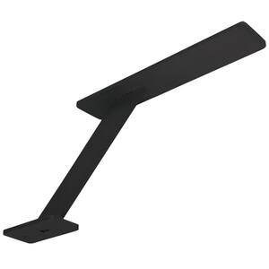 Enterprise 10 in. x 6 in. Black Countertop Stand Off Post Support