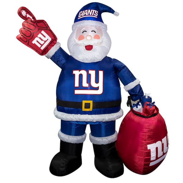 7 ft. New York Giants Santa Inflatable