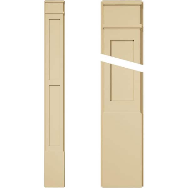 Ekena Millwork 2 in. D x 9 in. W x 82 in. L Primed Polyurethane Pilaster 1-Pack