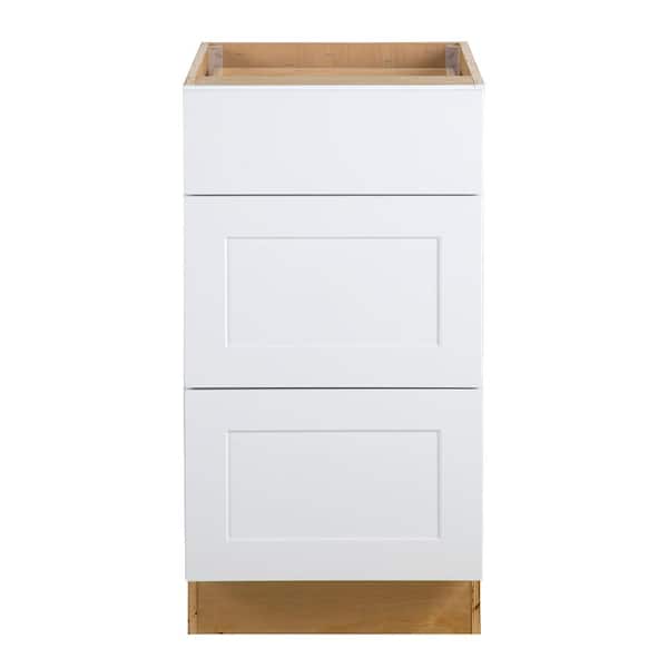CW- BASE CABINET - 3 DRAWER, TOP: SMALL DRAWER, MIDDLE &