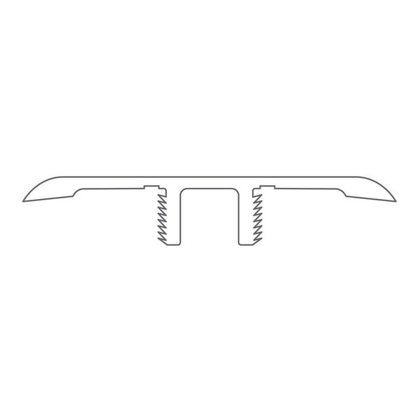 Primavera Cameo 5/16 in. T x 1-3/4 in. W x 94 in. L T-Molding Primavera Cameo 5/16 in. T x 1-3/4 in. W x 94 in. L T-Molding