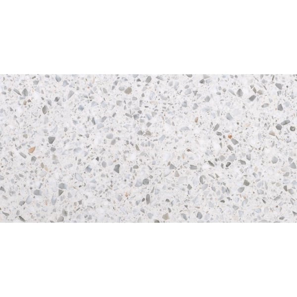 EMSER TILE Terazio Bianco Matte 11.81 in. x 23.62 in. Porcelain Floor and Wall Tile (11.628 sq. ft./Case)