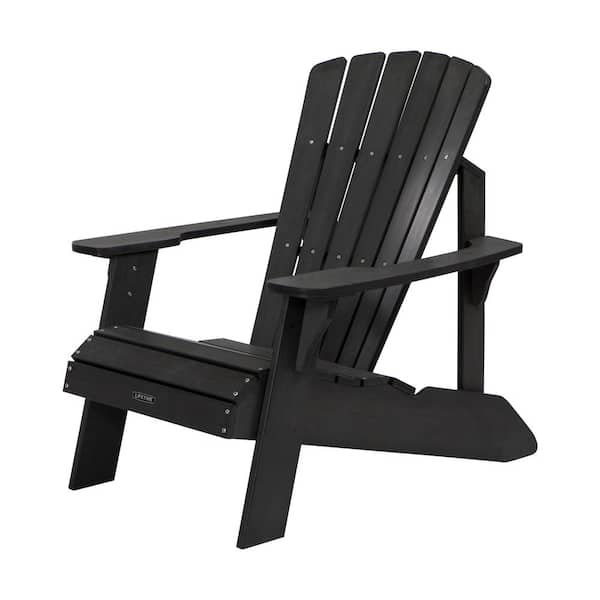 Lifetime Black Composite Adirondack Chair 60284 The Home Depot