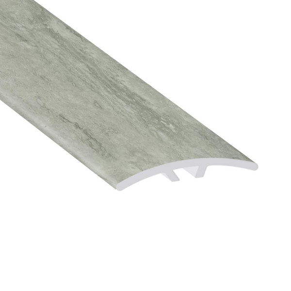 Trevi Travertine 0.23 in. T x 1.59 in. W x 94 in. L Vinyl 2-in-1 Molding