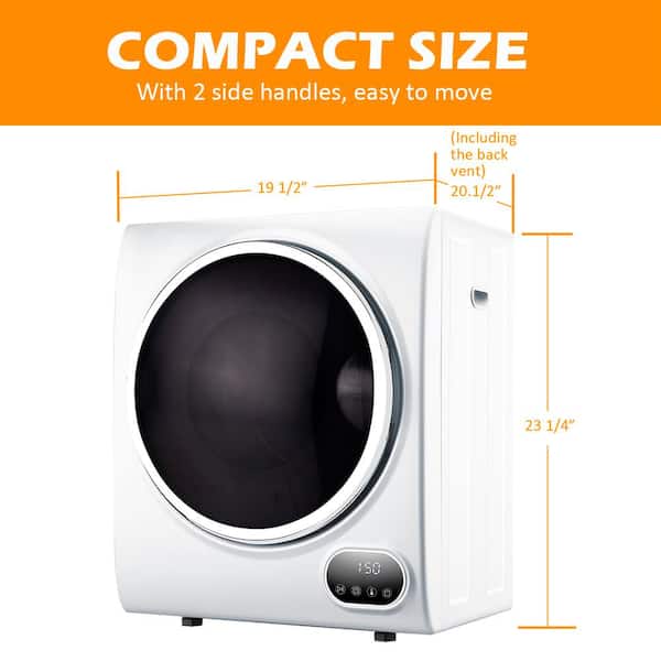 Have a question about Panda 1.50 cu. ft. White and Black Electric Compact  Portable Laundry Dryer? - Pg 1 - The Home Depot