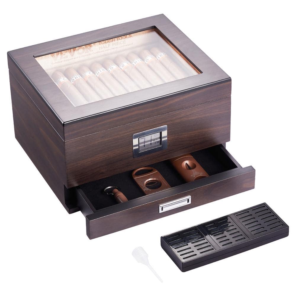 2024 Glass cigar humidor