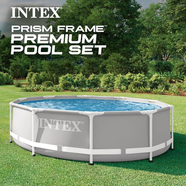 10 ft. Round 30 in. Deep Above Ground Pool Set