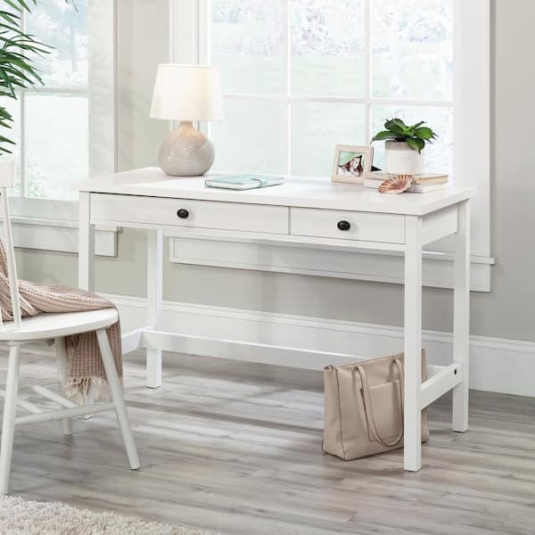 Home Decorators Collection Bradstone 47.80 in. White Writing Desk