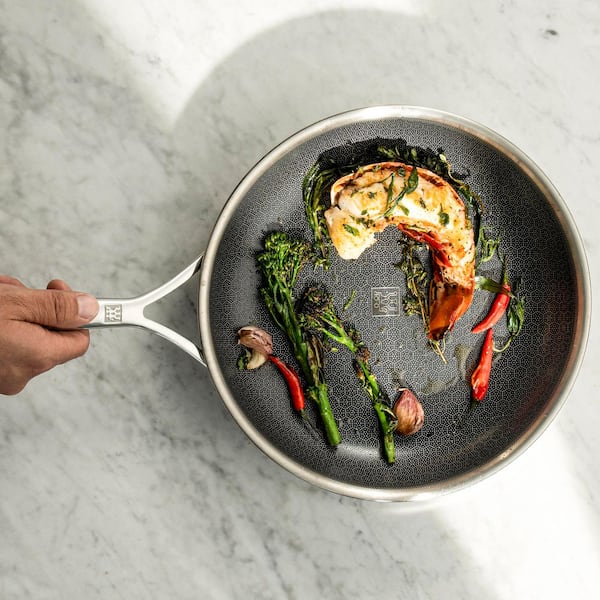 ZWILLING Peak 8 in Stainless Steel Ceramic Nonstick Dual