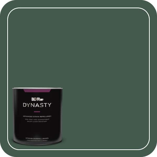 BEHR DYNASTY 1 qt. #QE-40 Alpine Eggshell Enamel Interior Stain-Blocking Paint and Primer