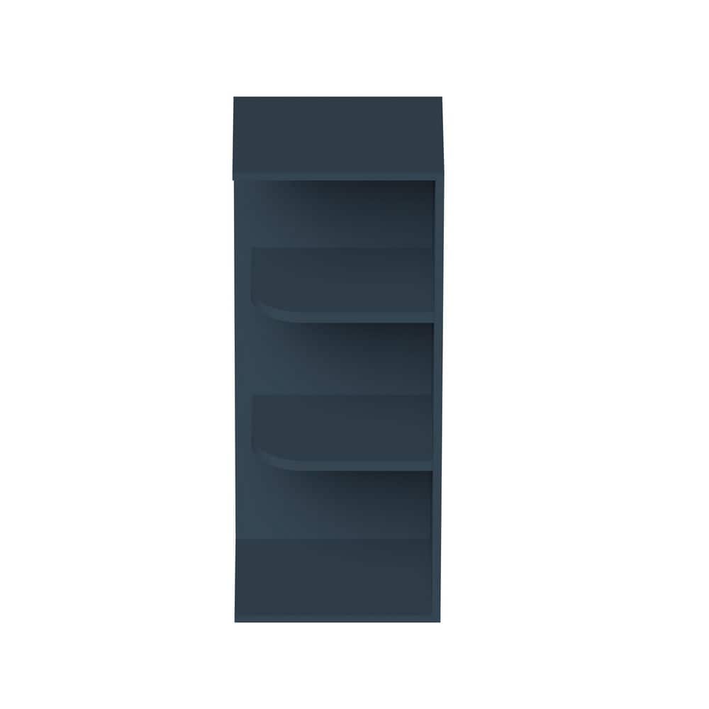 12 in. W x 9 in. D x 30 in. H Ready to Assemble Solid Wood Frame Shaker Wall Shelves Kitchen Cabinet in Cyber Grey price history on PriceWatchPro