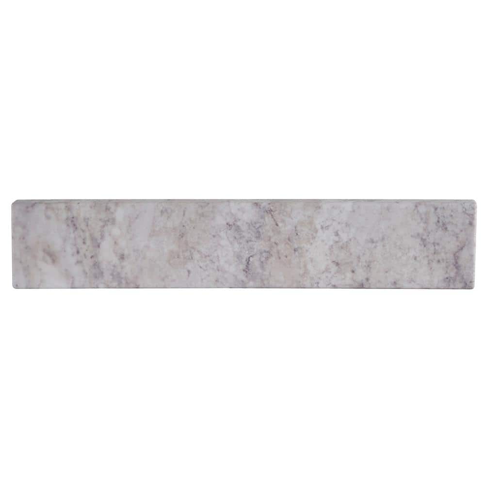 18 in. W Cultured Marble Vanity Sidesplash in Winter Mist price history on PriceWatchPro