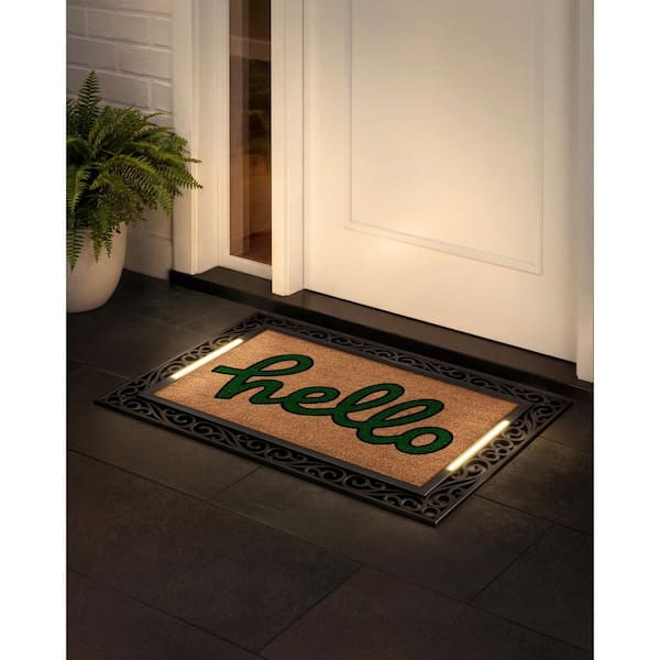 Anji Mountain BriteStep Black Mat 38 in. x 26.5 in. Pressure