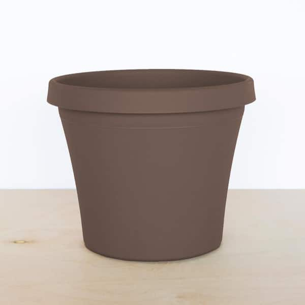 16 x 14.25 Chocolate Terra Plastic Planter