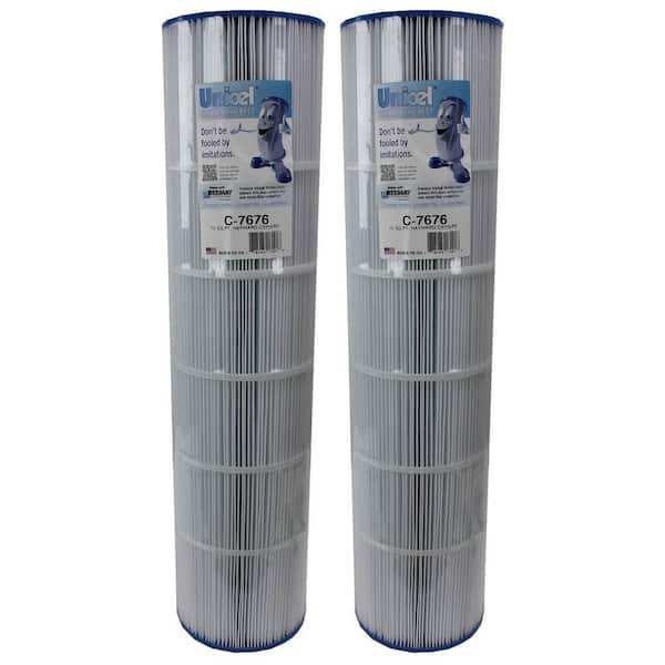 Unicel Hayward 7 in. Dia Replacement Swimming Pool Filter Cartridge (2-Pack)