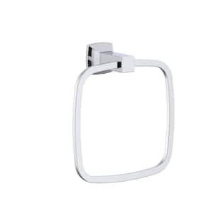 Fairbanks Wall Mounted Towel Ring in Chrome