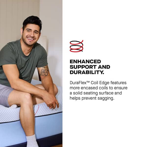 Sealy Posturepedic Plus Glenshaw 13 in. Full Medium Hybrid Tight