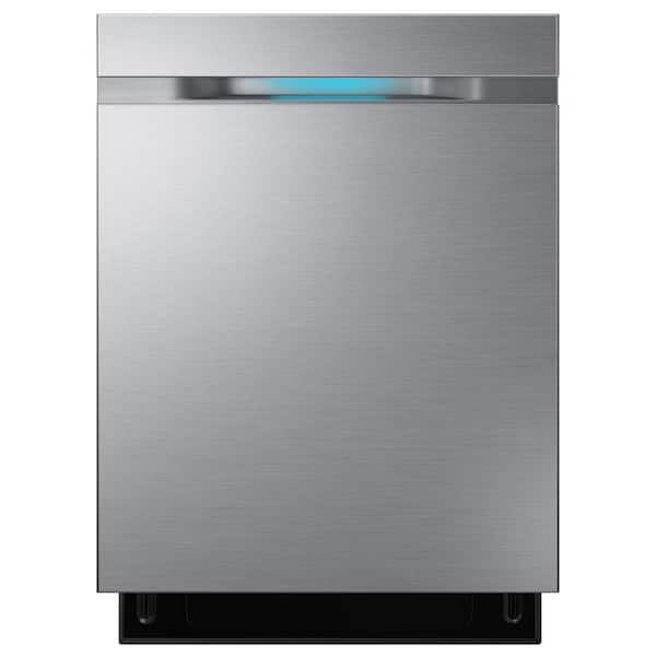 Samsung Top Control Dishwasher in Stainless Steel with Stainless Steel Tub and WaterWall Wash System