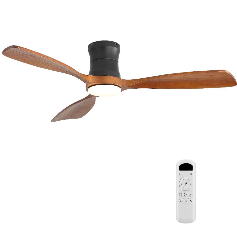 "48"" Ceiling Fan 3 Solid Wood Blades Reversible DC Motor Remote 4/8H Timer 3-Color" price history on PriceWatchPro