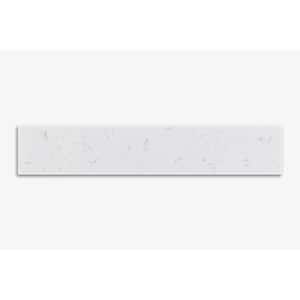 21 in. Carrara White Quartz Vanity Sidesplash in White