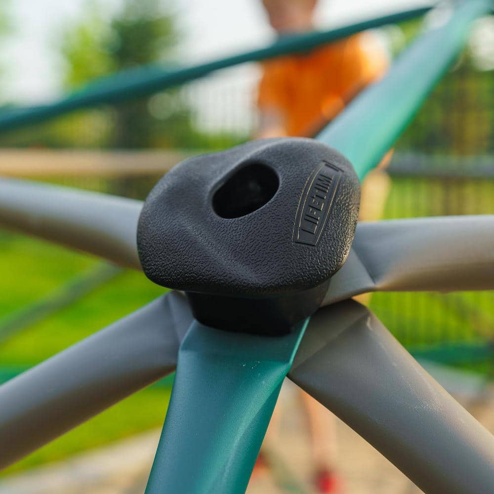 Lifetime Green and Tan Powder-Coated Steel Dome Climber