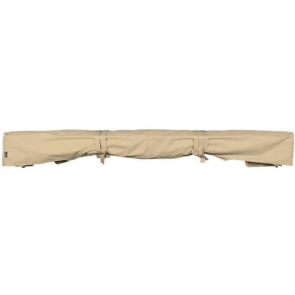 Advaning 12 ft. Protective Cover for Retractable Fixed Awnings with Heavy Duty Weather Proof Fabric in Beige