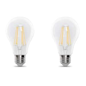 100-Watt Equivalent A21 Dimmable Filament CEC 90+ CRI E26 Medium Base LED Light Bulb, Bright White 3000K (2-Pack)