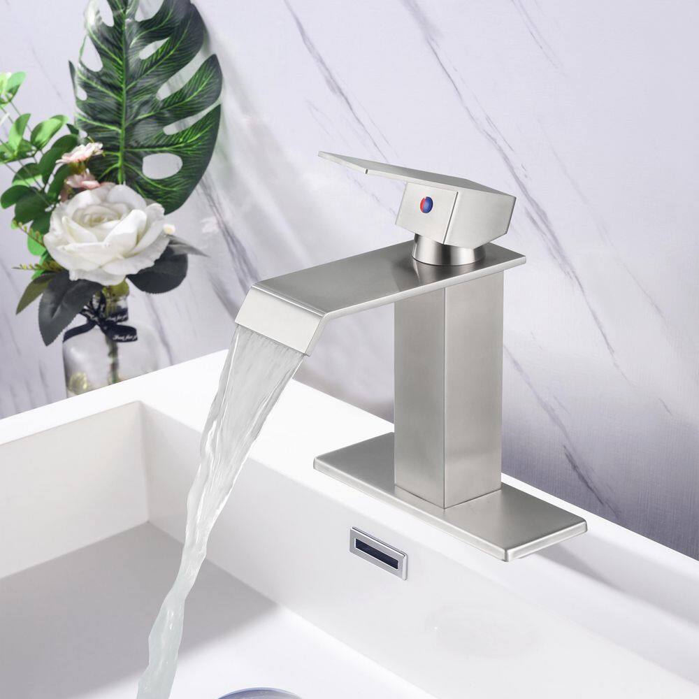 BTCSTAR SUNRASE SingleHandle Water Fall SingleHole Bathroom Faucet