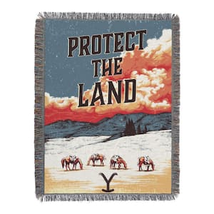 Yellowstone Protect Woven Tapestry Throw