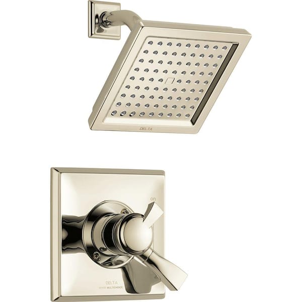 Delta Dryden 1-Handle Shower Only Faucet Trim Kit in Polished Nickel (Valve Not Included)