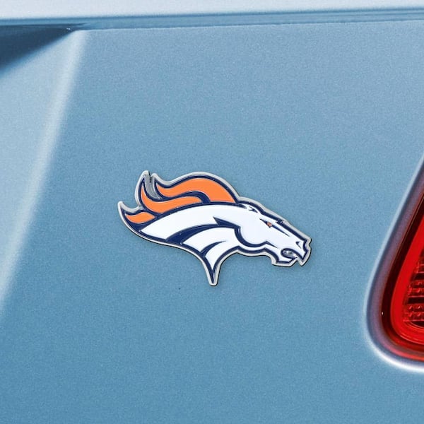 FANMATS NFL - Denver Broncos 3D Molded Full Color Metal Emblem 22554 - The Home  Depot