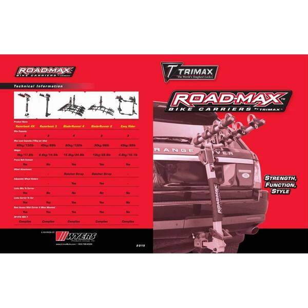 road max bike rack