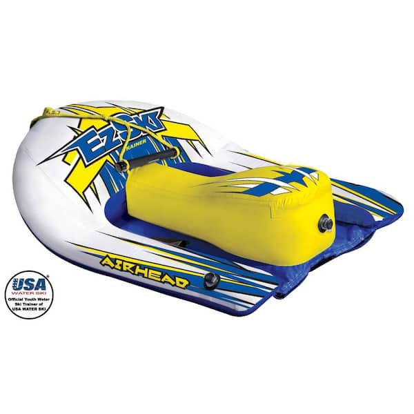 Airhead AHEZ-100 EZ Ski Inflatable Trainer Junior Child Kids Single Skier Tube
