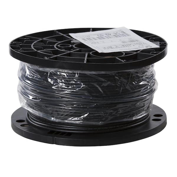 Southwire 500 ft. 10 Black Stranded CU USE-2 Cable