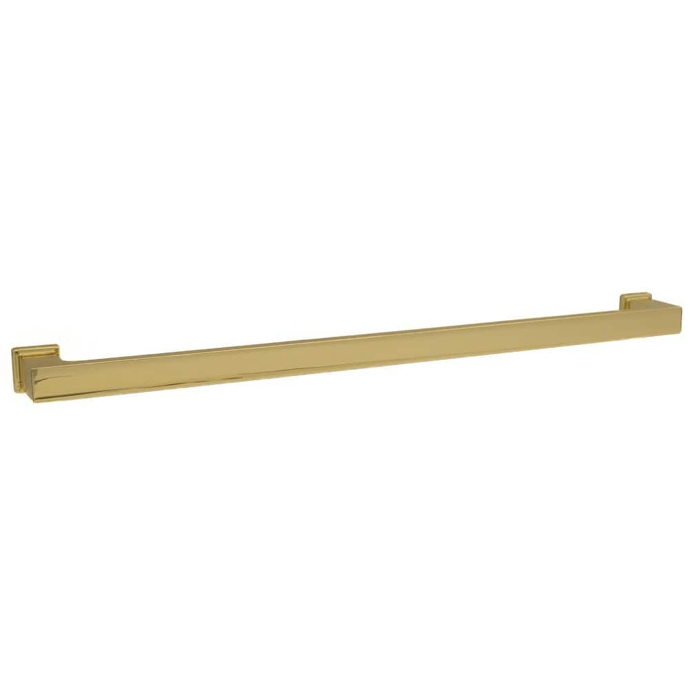 Chelsey 10 in. (254 mm) Center-to-Center Classic Polished Gold Bar Drawer Pull price history on PriceWatchPro