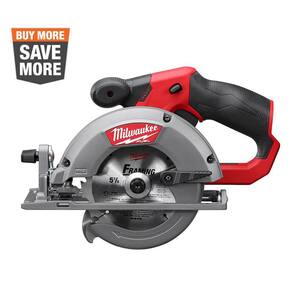M12 FUEL 12V Lithium-Ion Brushless Cordless 5-3/8 in. Circular Saw (Tool-Only) w/ 16T Carbide-Tipped Metal Saw Blade