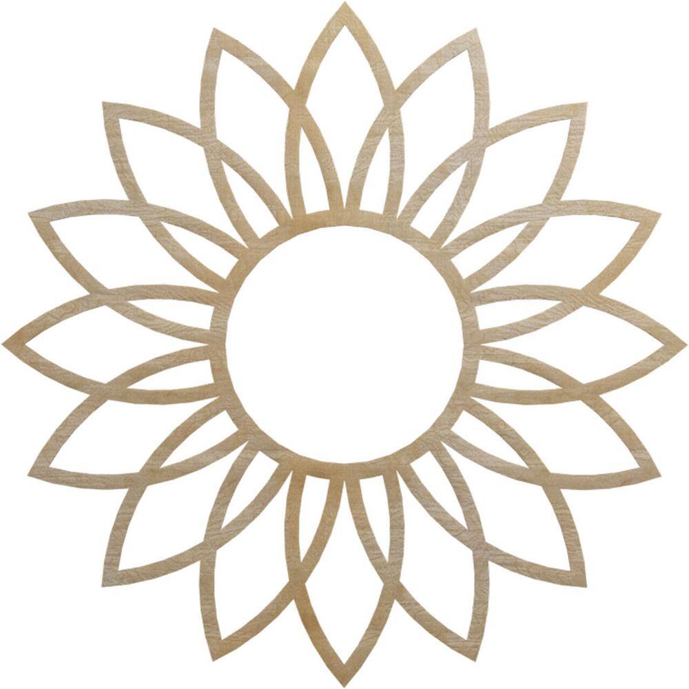 0.25 in. x 38 in. x 38 in. Wood Medallion Moulding price history on PriceWatchPro