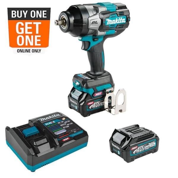 40V max XGT Brushless Cordless 4-Speed High-Torque 1/2" Sq. Drive Impact Wrench Kit w/ Friction Ring Anvil (2. 5Ah)