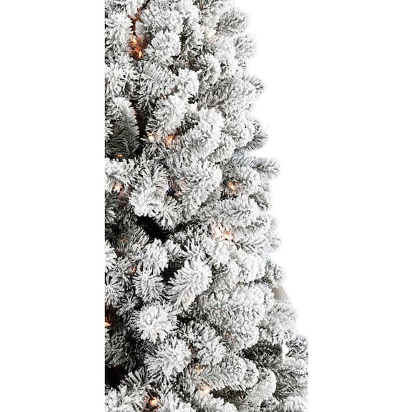 7.5' Pre-Lit LED Monterey Spruce Artificial Christmas Tree, Warm White Lights by Christmas Central