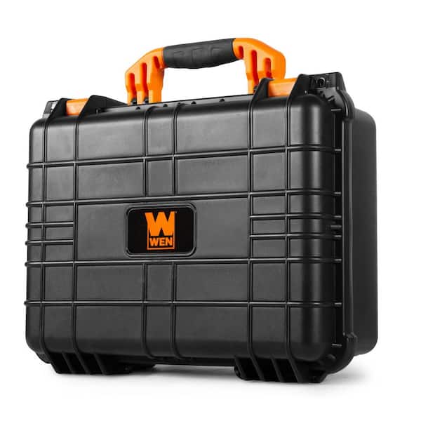 13 in. Weatherproof Protective Tool Case w/ Impact-Resistant Foam, Large