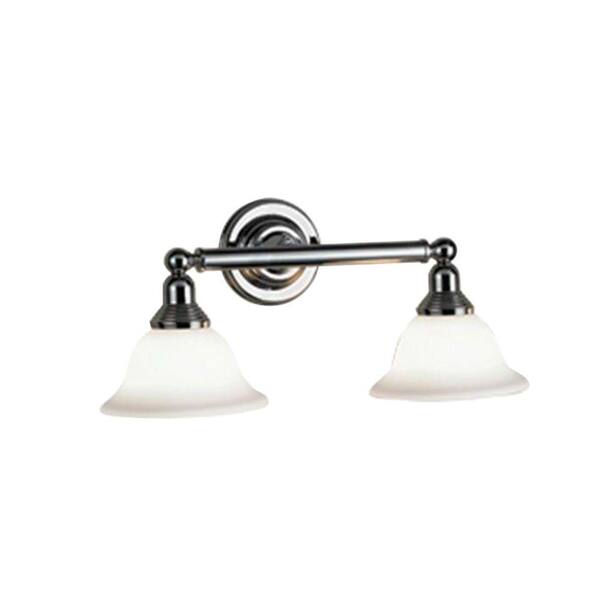 Eurofase Diana Collection 2-Light Polished Chrome Wall Sconce-DISCONTINUED
