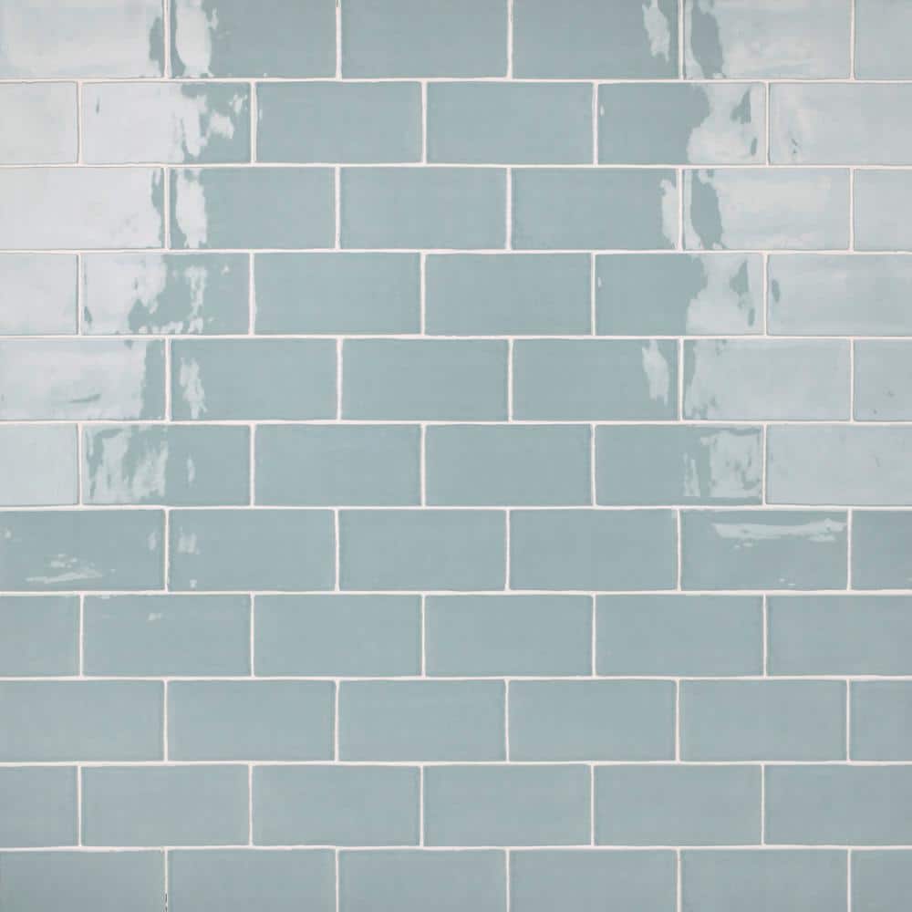 Castillo Sky 3 in. x 6 in. Ceramic Wall Take Home Tile Sample price history on PriceWatchPro