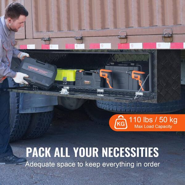 VEVOR Underbody Truck Box, 60 x 17 x 18 in. Pickup Storage