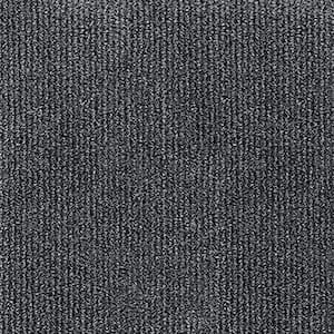 Inspirations Gray Residential 18 in. x 18 Peel and Stick Carpet Tile (16 Tiles/Case) 36 sq. ft.