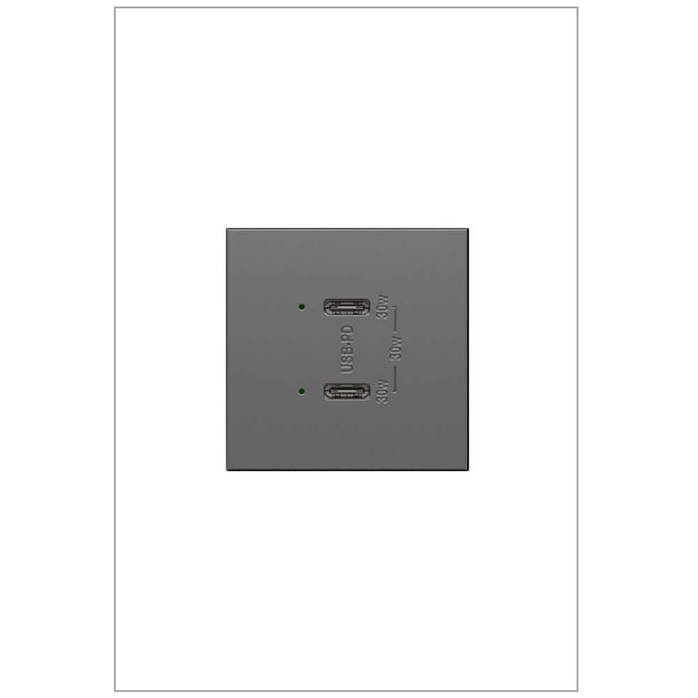 adorne 6.0 Amp 30 Watt Ultra-Fast Plus Power Delivery USB Type-C/C, Magnesium price history on PriceWatchPro