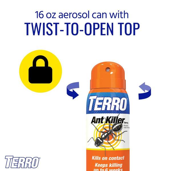 Have a question about TERRO 16 oz. Ant Killer Aerosol Spray? - Pg 1 - The  Home Depot