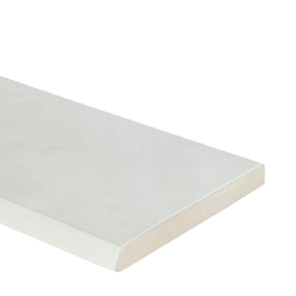 Madison Luna Bullnose 3 in. x 18 in. Polished Porcelain Wall Tile (15 lin. ft./Case) price history on PriceWatchPro