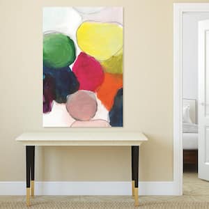 48 in. x 32 in. ''The Party'' Frameless Free Floating Tempered Glass Panel Graphic Art Wall Art