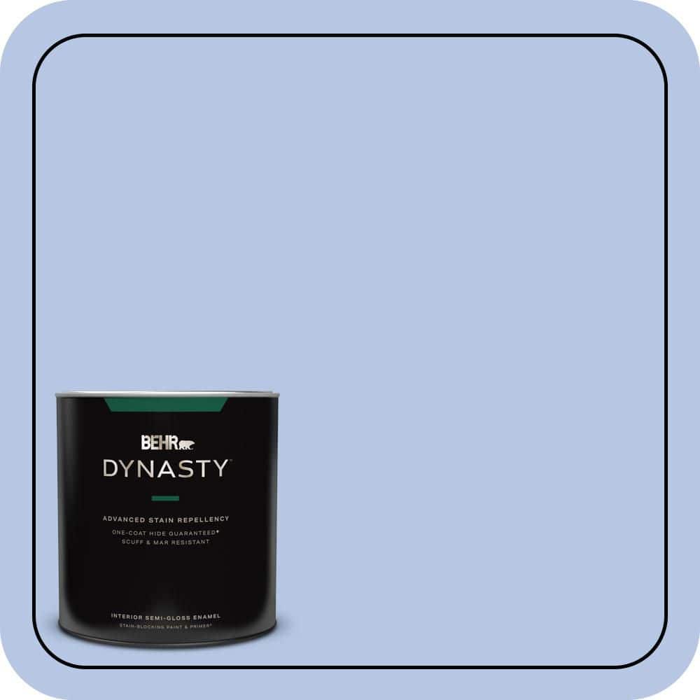 1 qt. #590A-3 Beautiful Dream Semi-Gloss Enamel Interior Stain-Blocking Paint & Primer price history on PriceWatchPro
